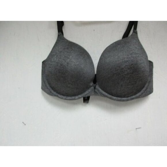 Adore Me Women's Analize Push Up Bra Black Marl Size 32D New!! - Picture 1 of 2